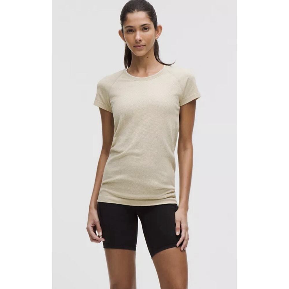 Lululemon Swiftly Tech Short Sleeve Pullover Crew Neck T Shirt Top Sz 6